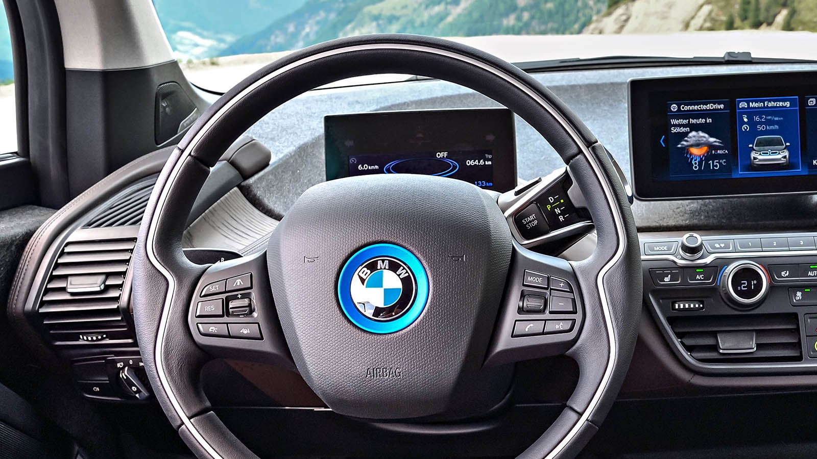BMW i3 review driver's dials