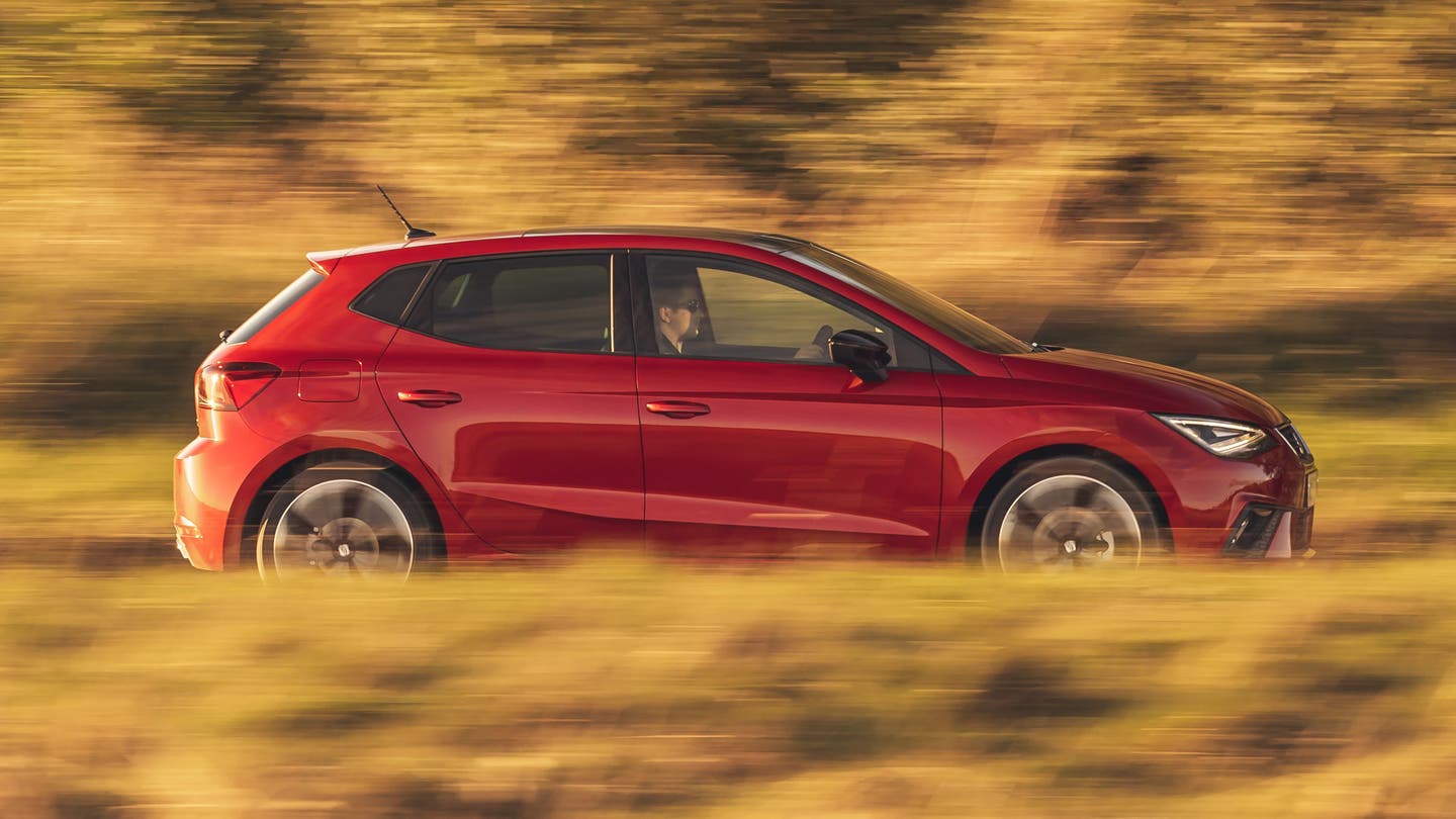 SEAT Ibiza driving side view