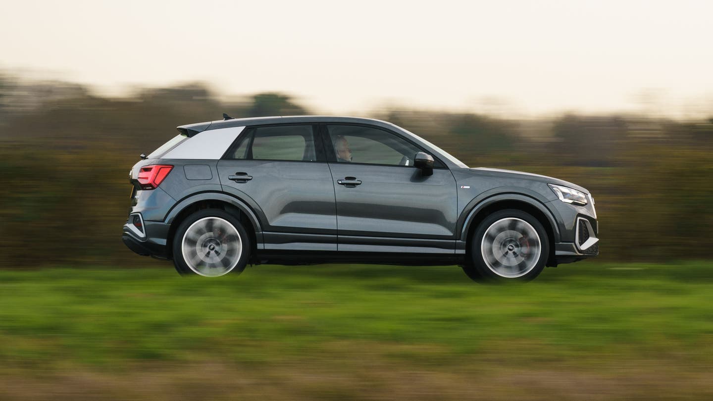 Audi Q2 driving side view