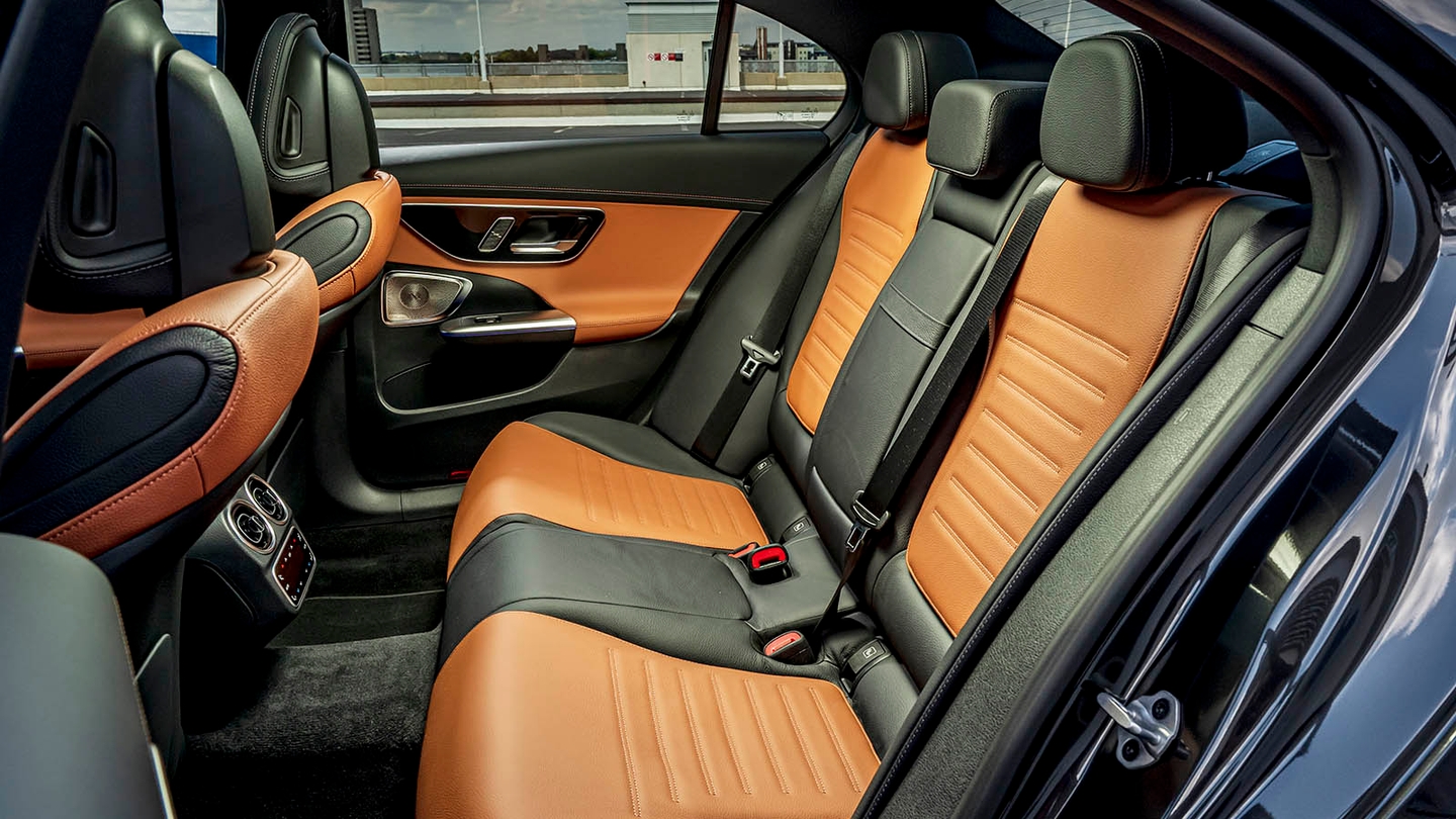 Mercedes C-Class review rear seats