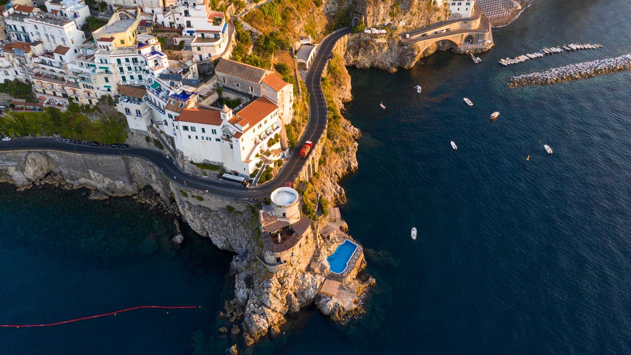Italian coastal scene
