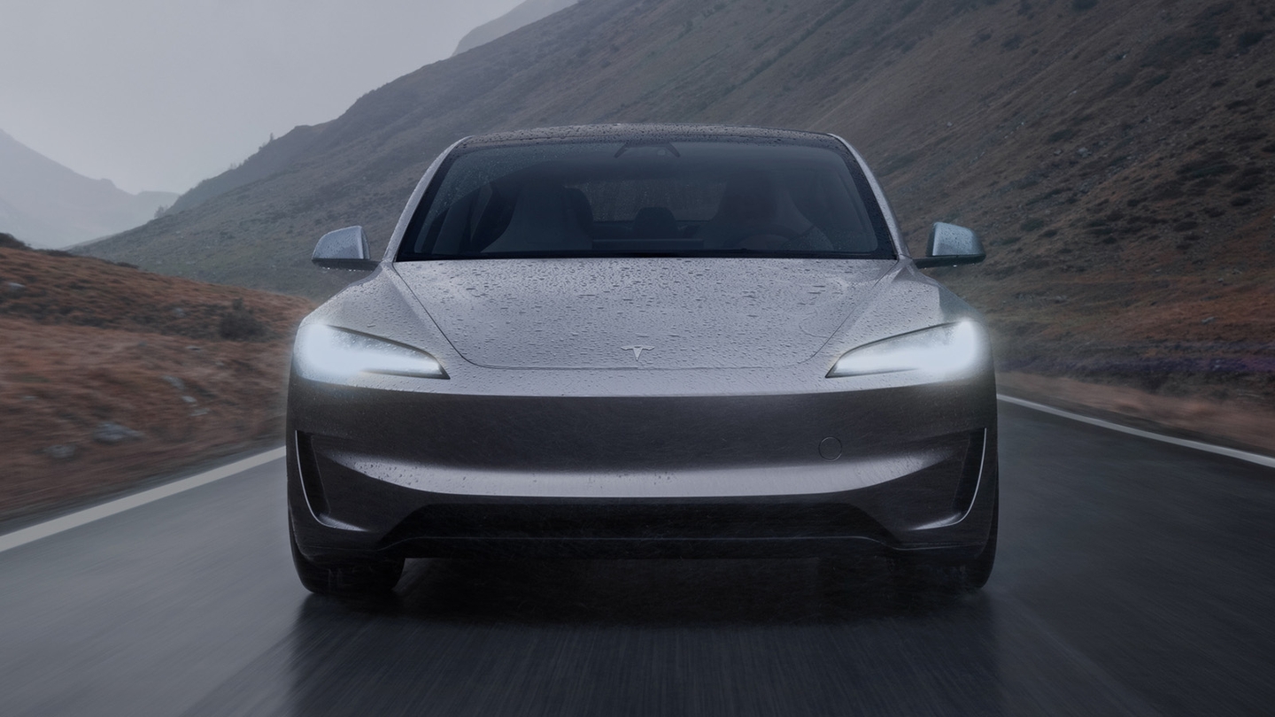 Tesla Model 3 front