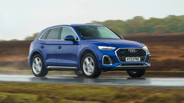 Audi Q5 driving