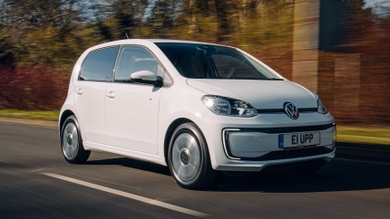 Volkswagen e-Up driving