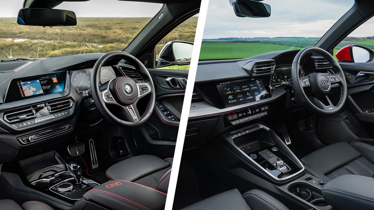 BMW 1 Series vs Audi A3 interiors