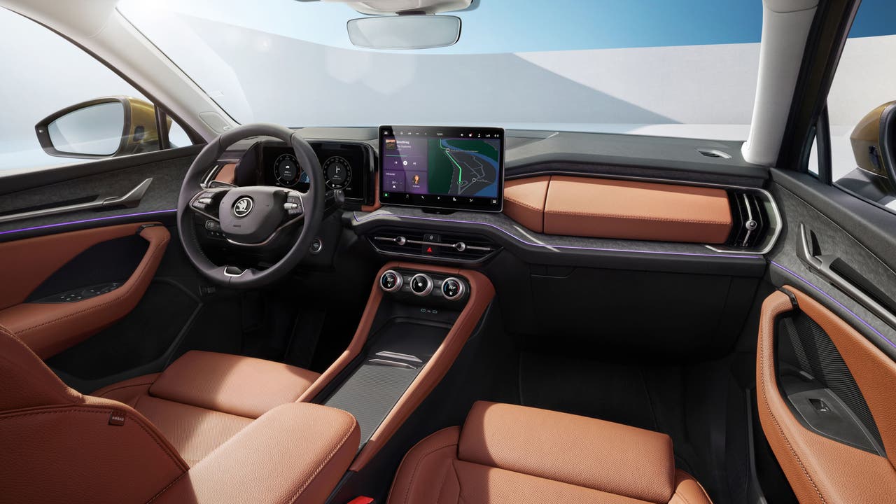 Skoda Kodiaq interior 2023