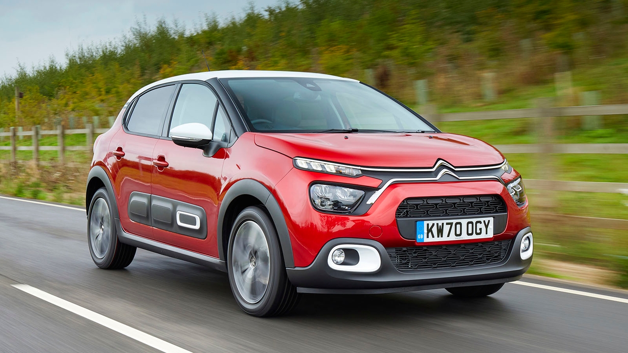 Citroen C3 in red