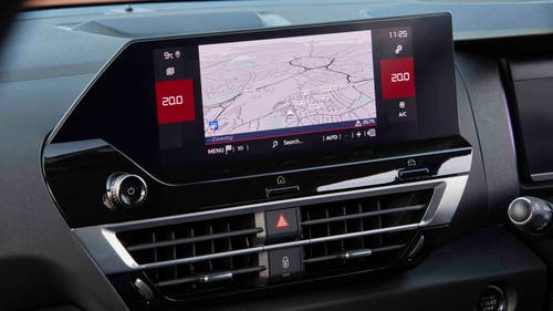 Citroen C4 touchscreen