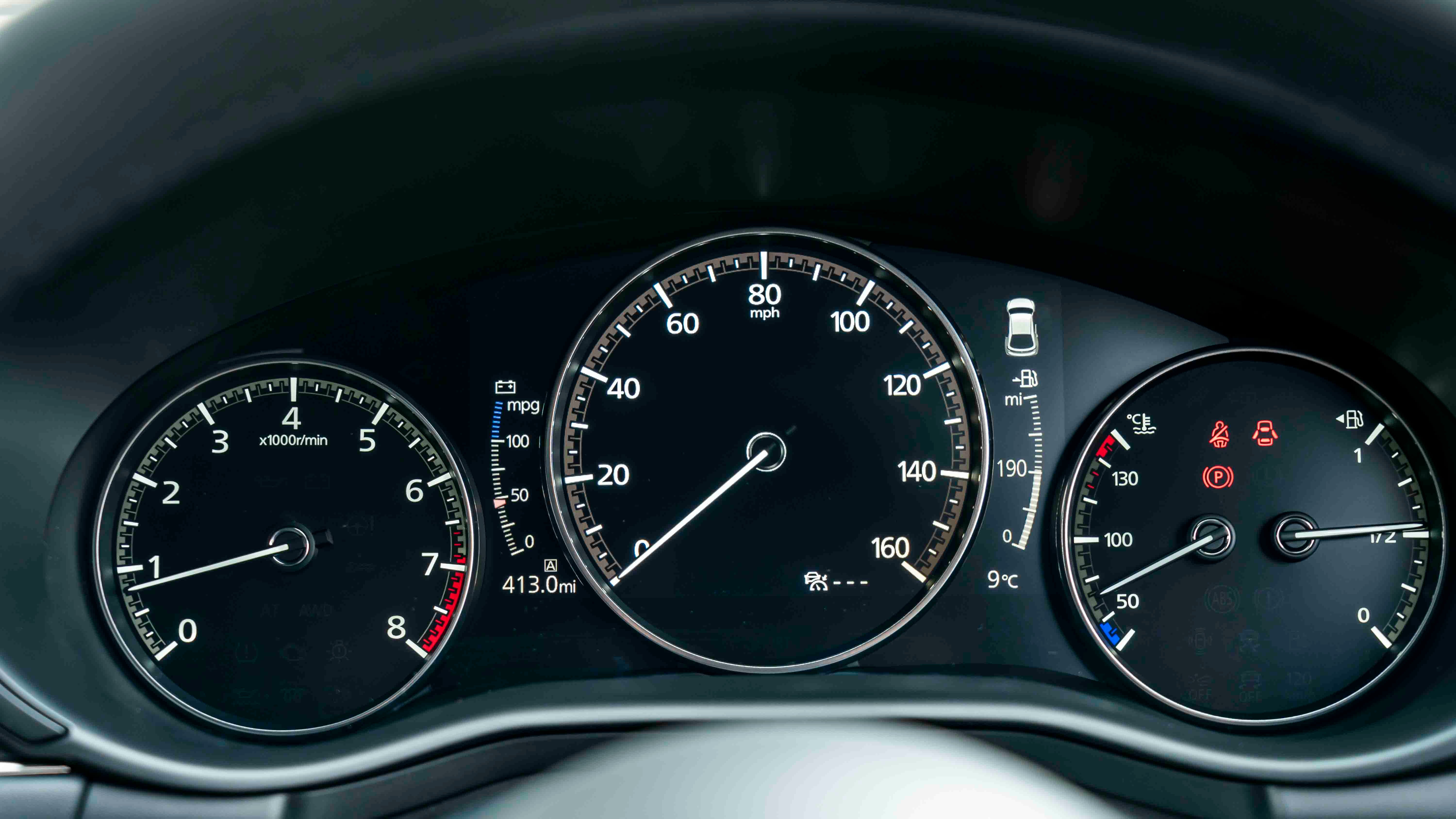 Mazda 3 dials