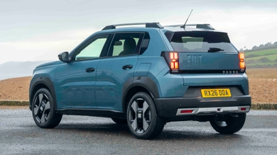 Fiat Grande Panda rear/side view