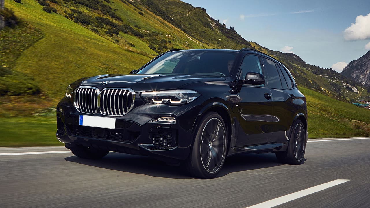 BMW X5 in black