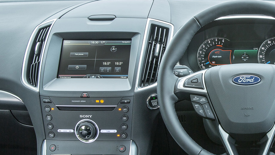 Ford S-Max with Sync 2 infotainment system