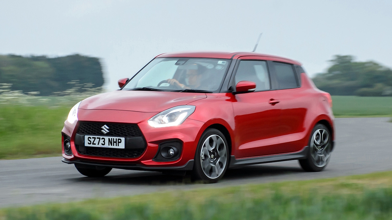 Suzuki Swift Sport in red