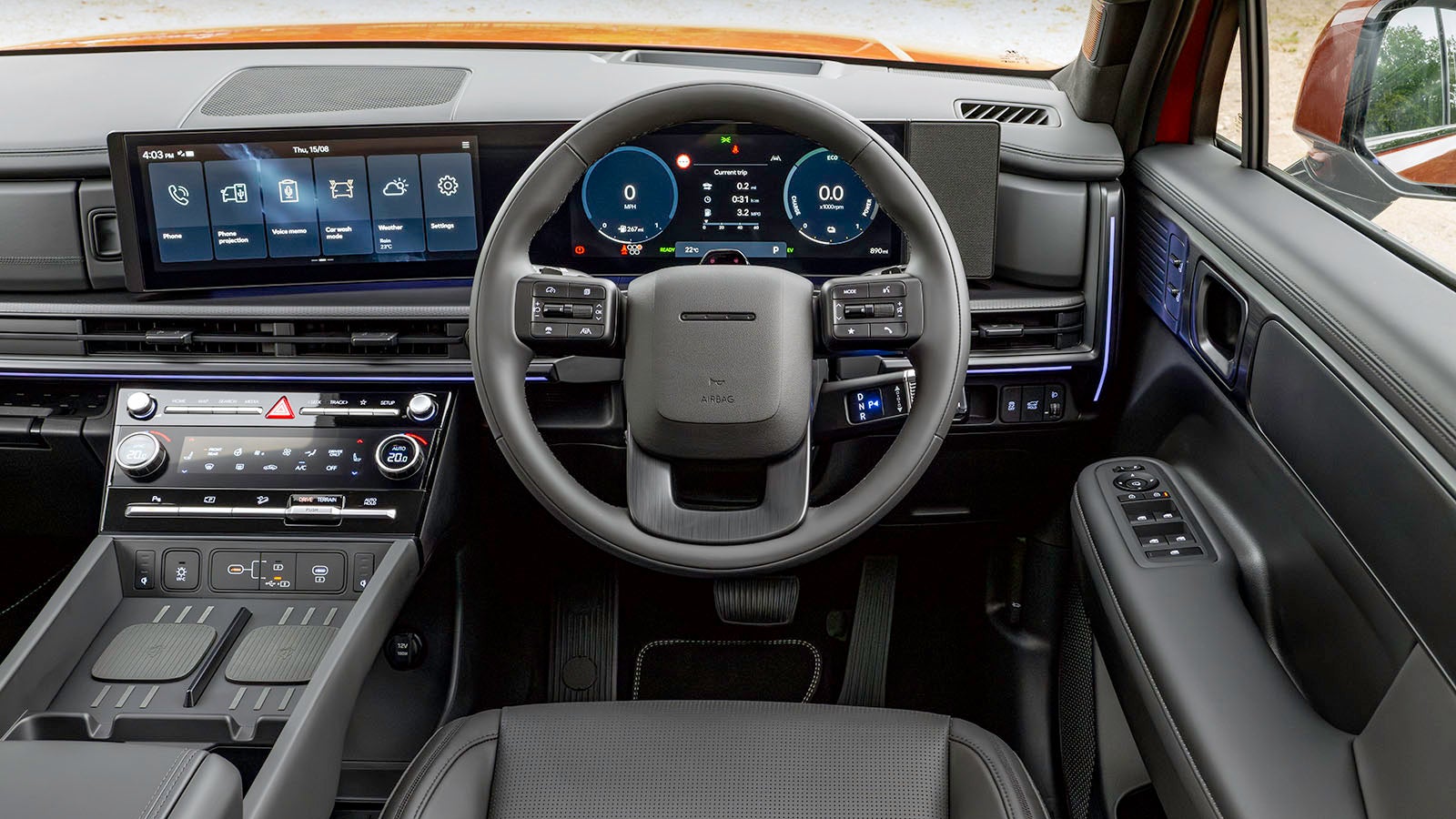 Hyundai Santa Fe review interior