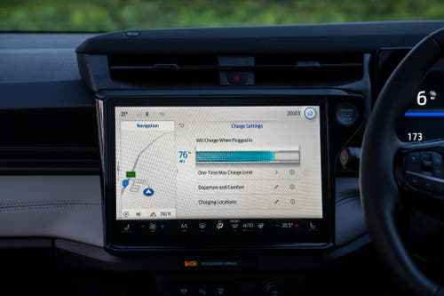 Ford Puma gen e infotainment system