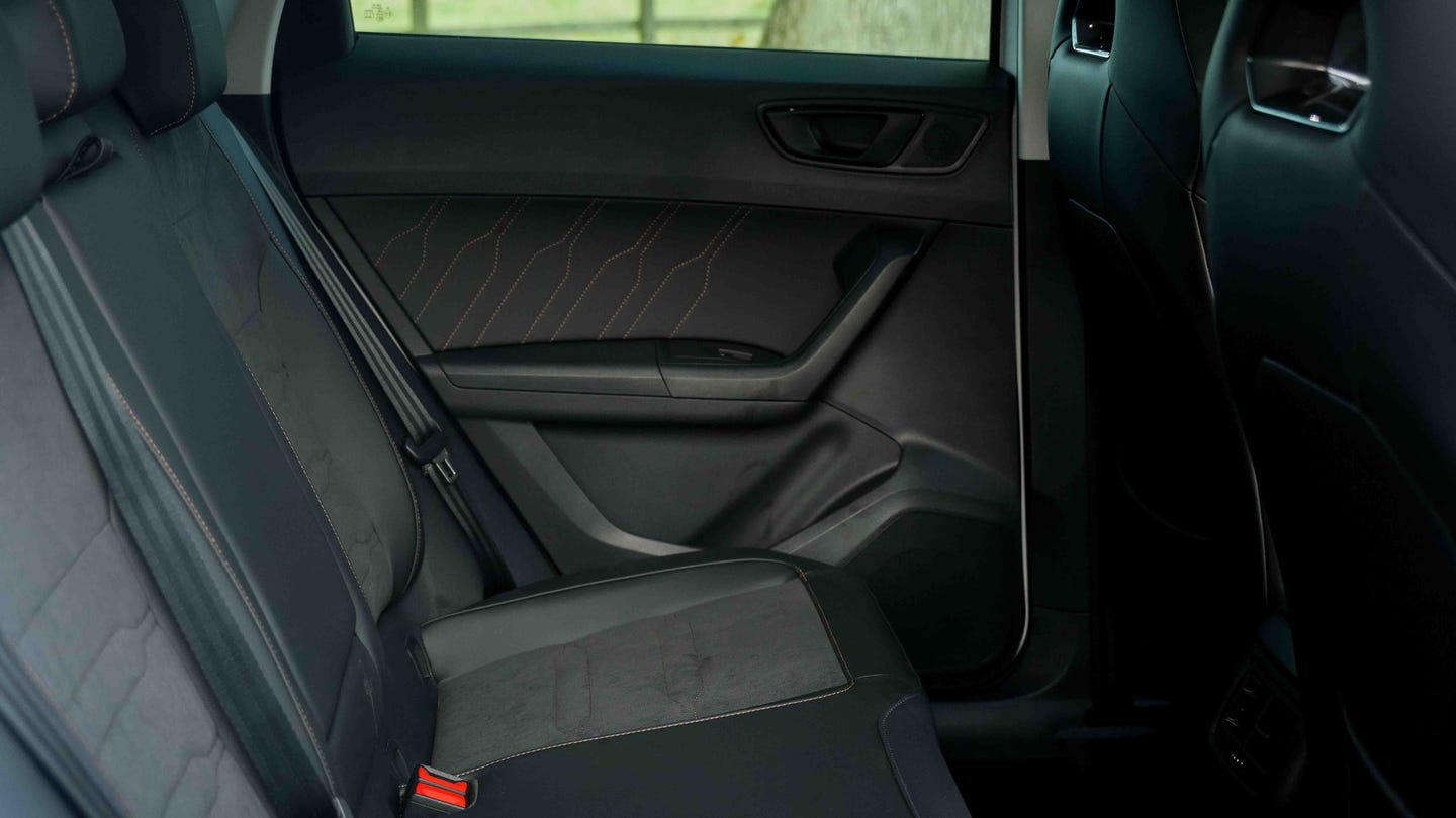 Cupra Ateca rear seats