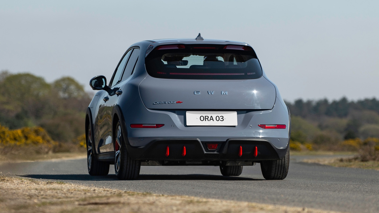 Ora 03 review rear three quarters driving