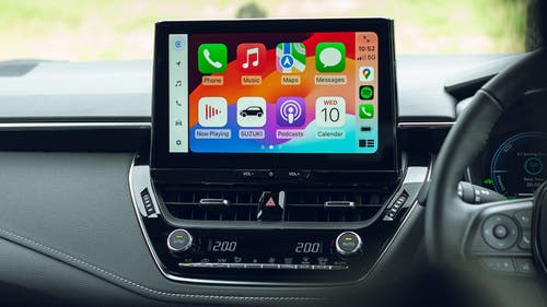 Suzuki Swace review infotainment system