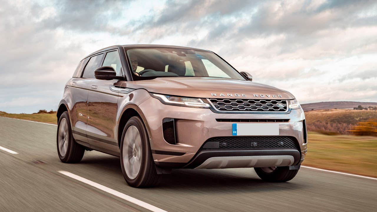 Range Rover Evoque in rose gold