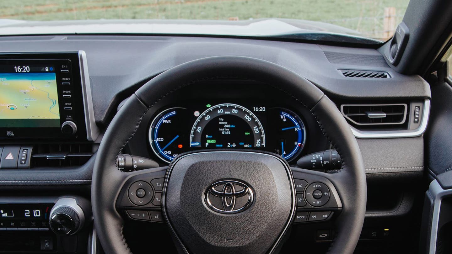 Toyota RAV4 review driver's dials