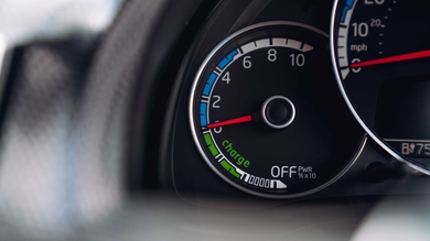 Volkswagen e-Up dials