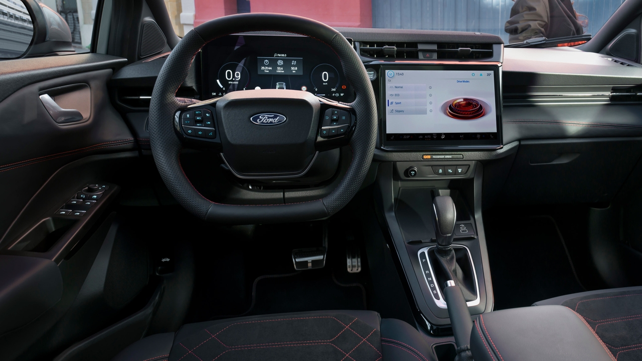 2024 Ford Puma facelift interior