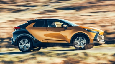 Toyota C-HR review side
