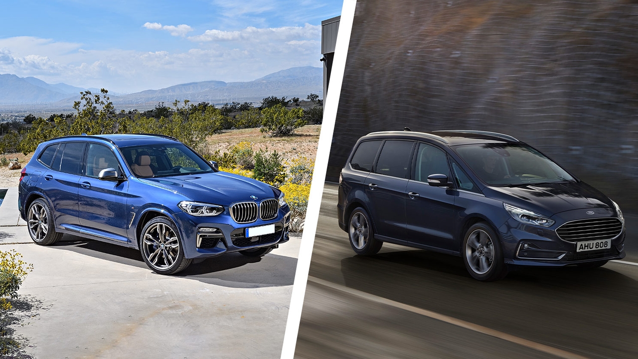 BMW X3 vs Ford Galaxy