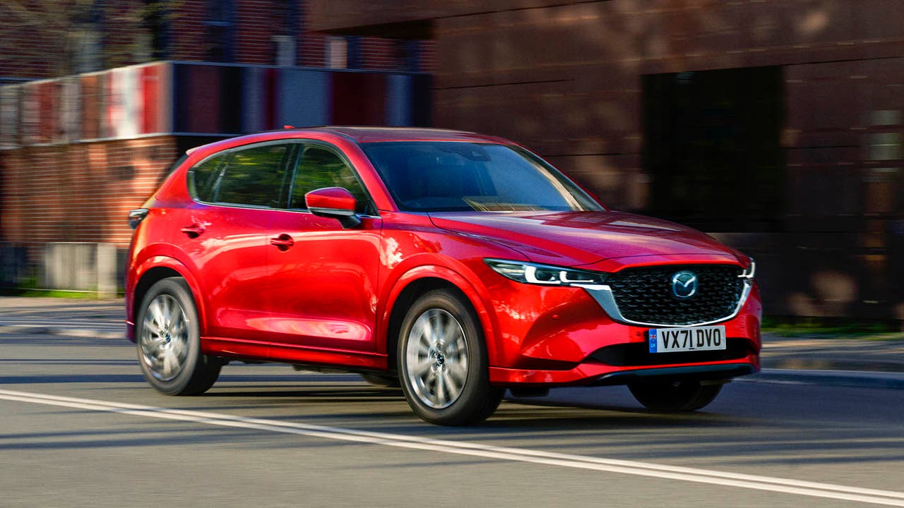 Mazda CX-5 in red