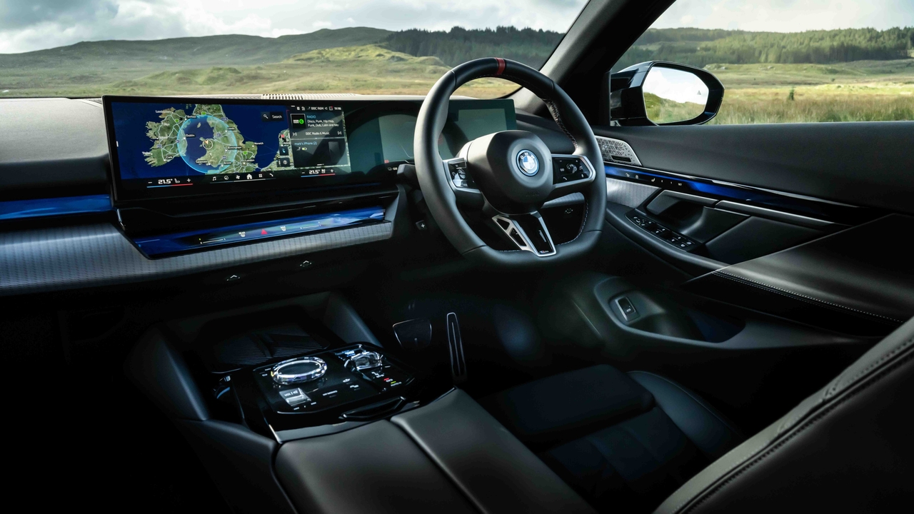 BMW i5 interior