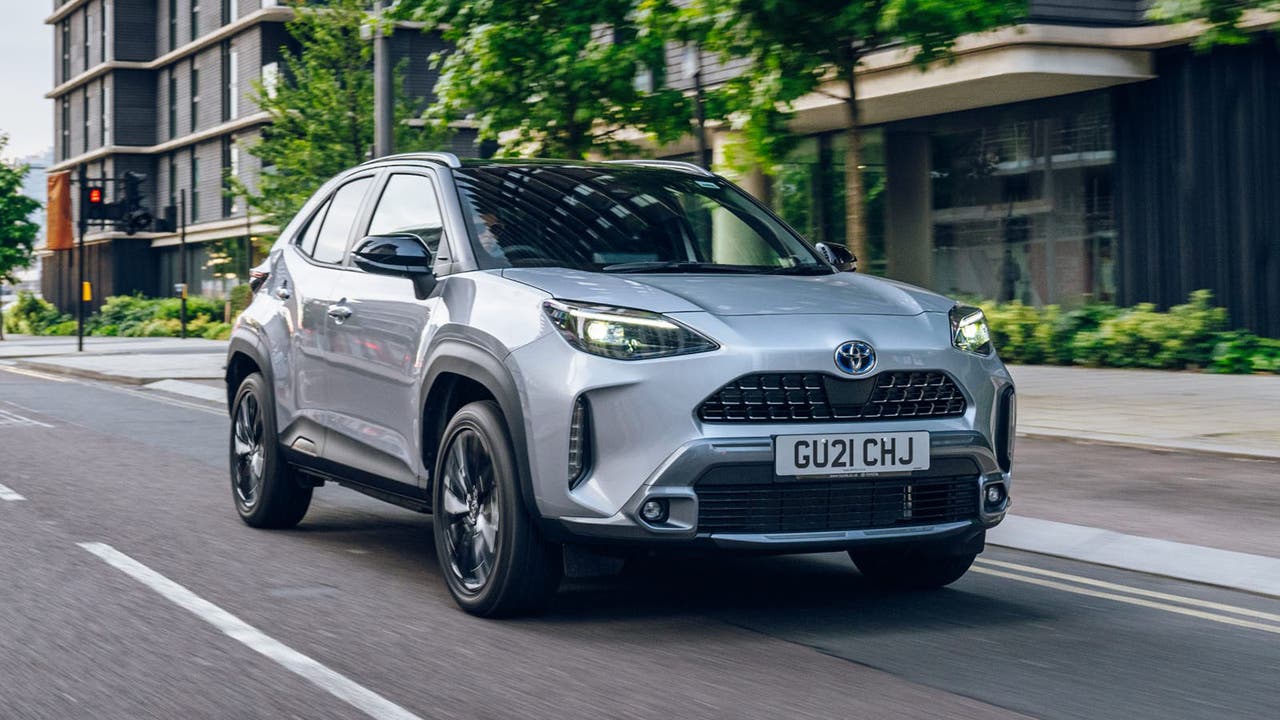 Toyota Yaris Cross in silver