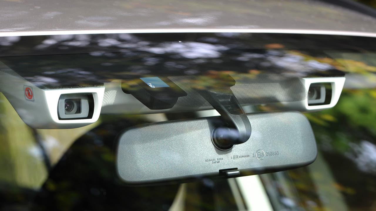 Active safety cameras in a Subaru