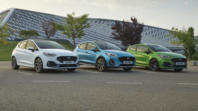 Ford Fiesta Mk7 facelift models