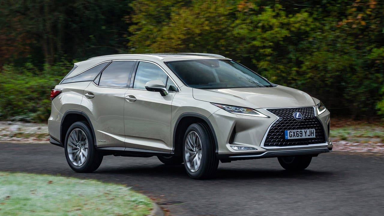 Lexus RX L in beige