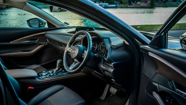 Mazda CX-30 review side interior