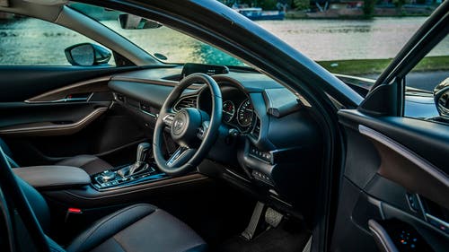 Mazda CX-30 review side interior