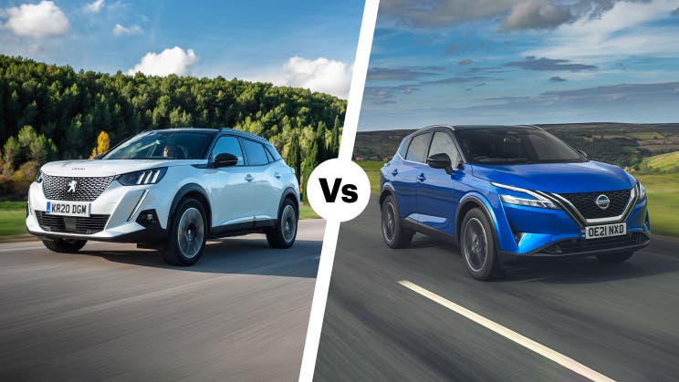 Peugeot 2008 vs Nissan Qashqai – which is best?