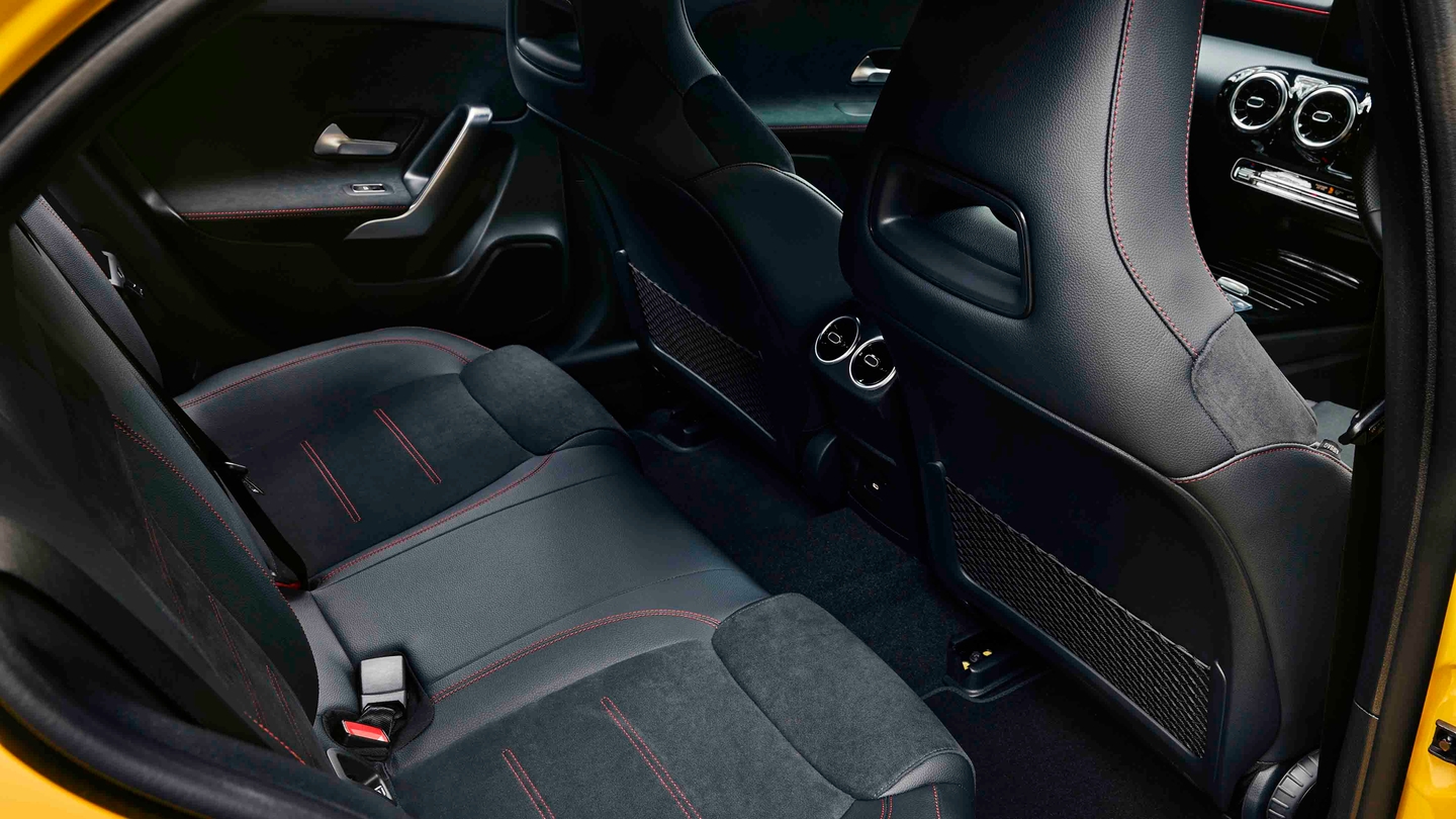 Mercedes A-Class rear seats