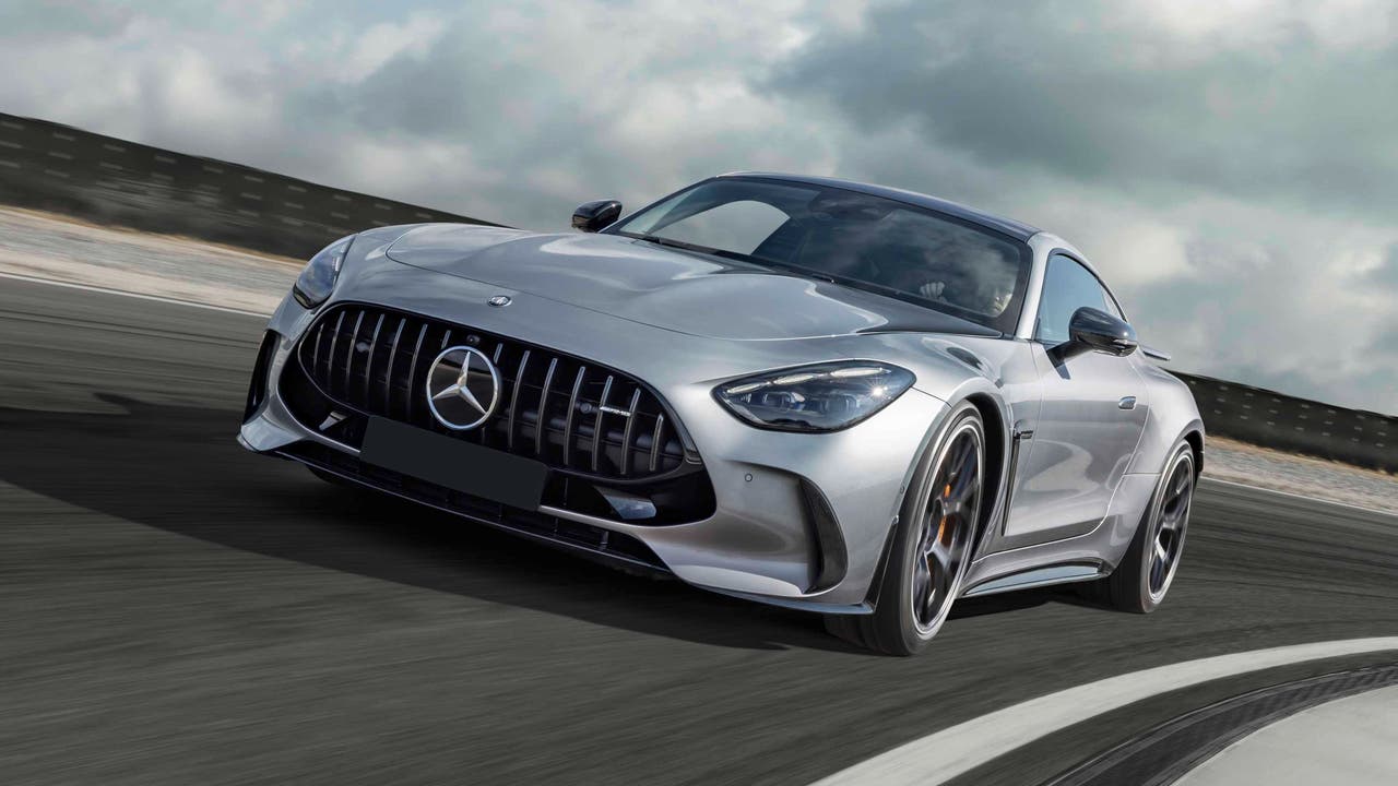 Mercedes-AMG GT driving