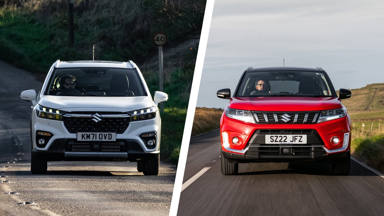 Suzuki S-Cross vs Suzuki Vitara front