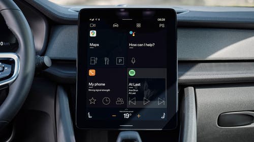 Polestar 2 review infotainment system