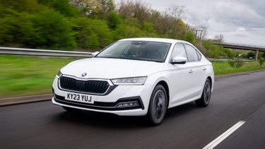 Skoda Octavia driving