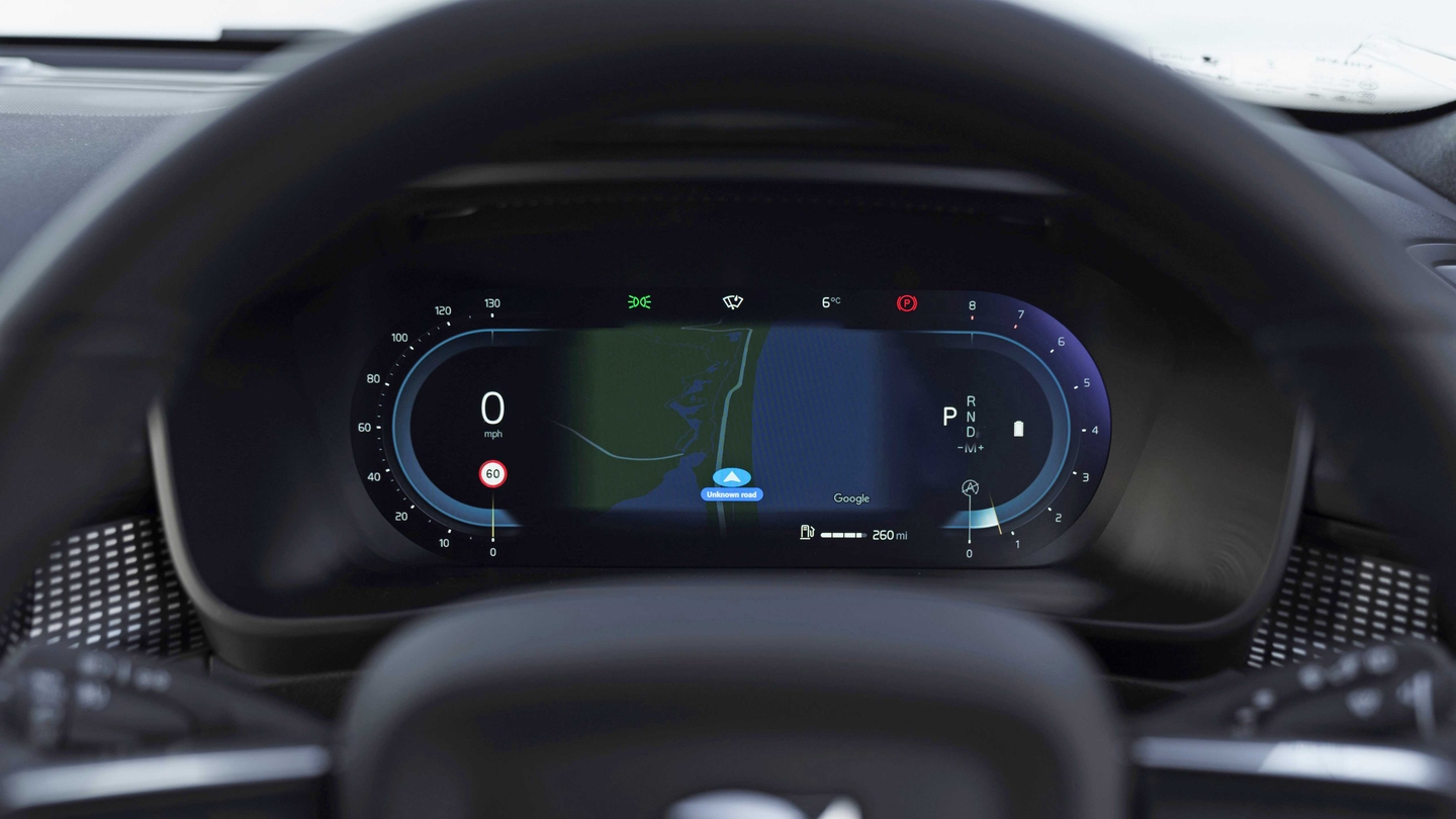 Volvo XC40 digital dials