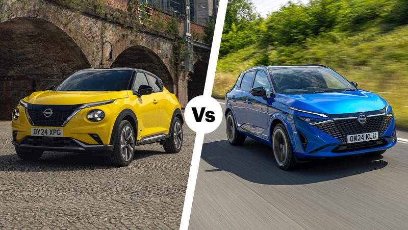 Nissan Juke vs Qashqai header