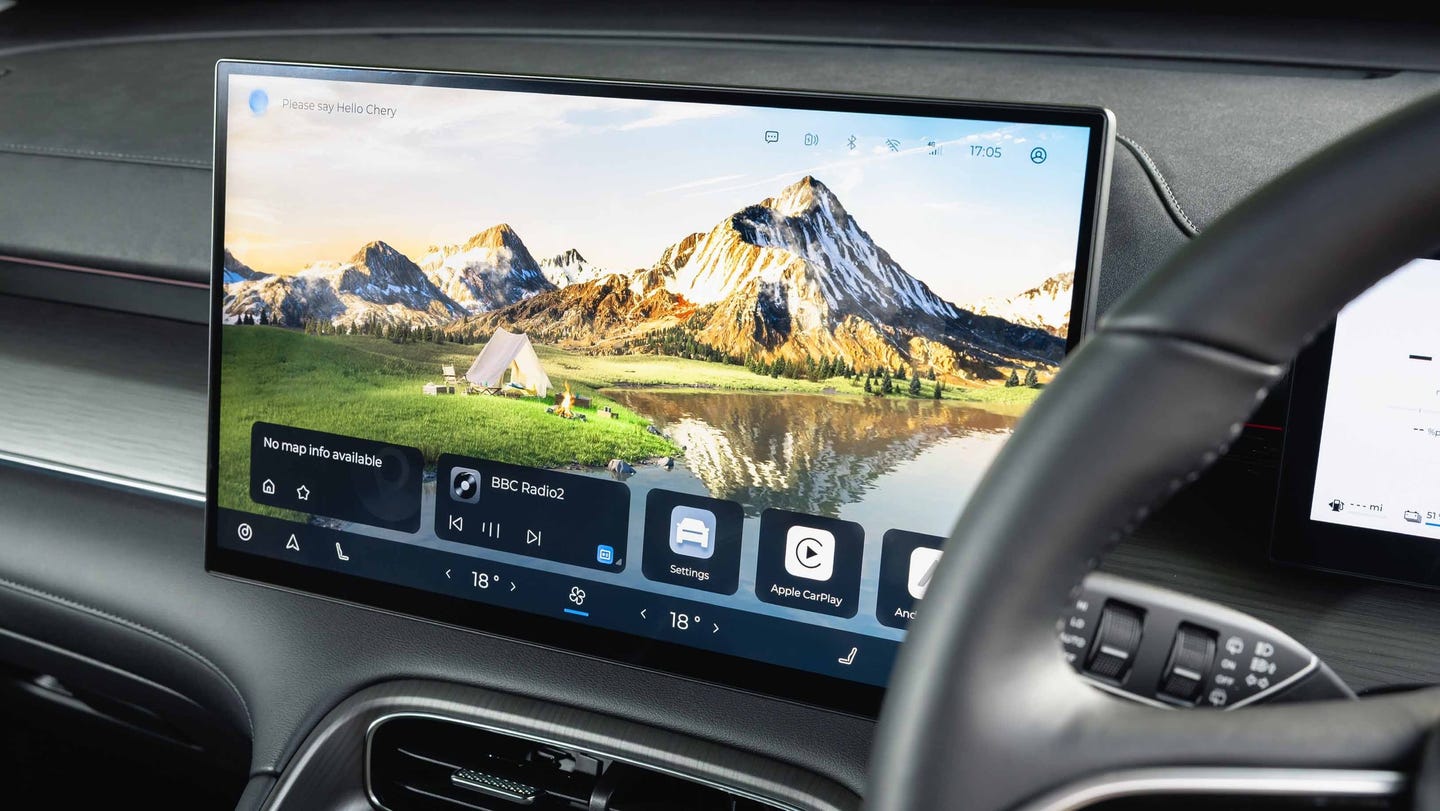 Chery Tiggo 8 touchscreen