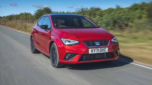 SEAT Ibiza driving