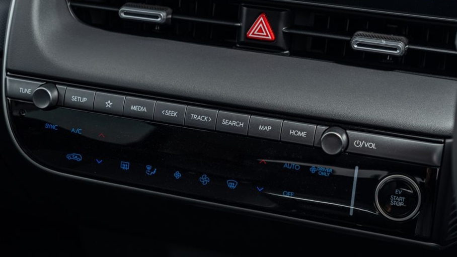 Hyundai Ioniq 5 climate controls