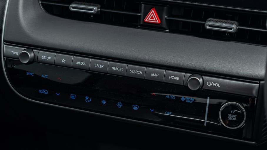 Hyundai Ioniq 5 climate controls