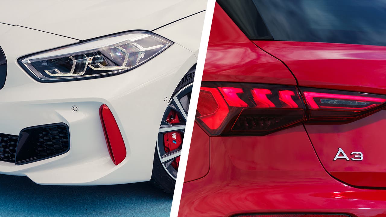 BMW 1 Series vs Audi A3 details
