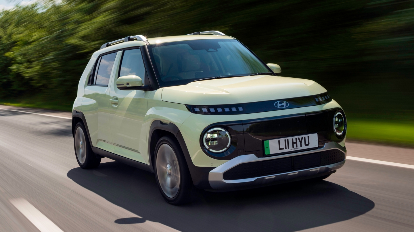 Hyundai Inster driving